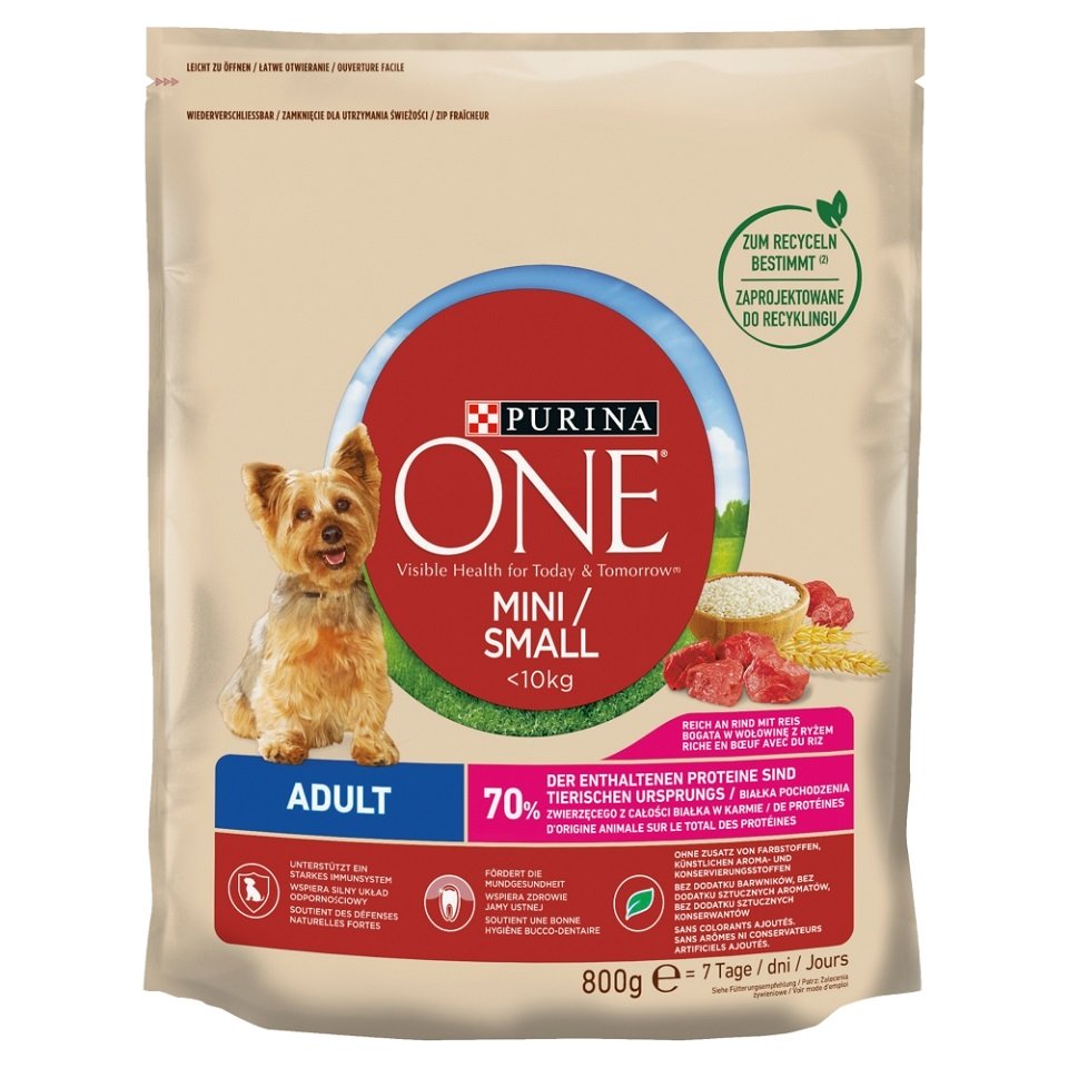 Prolife Adult Mini Rind & Reis Hundefutter – 7 Kg Sack, Nutrigenomic Kroketten Für Kleine Rassen