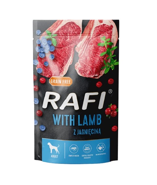 DOLINA NOTECI RAFI mit Lammfleisch, Heidelbeeren und Preiselbeeren für ...