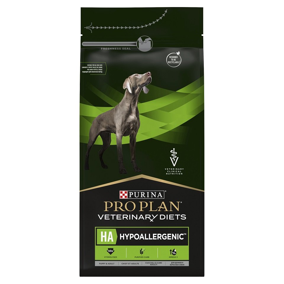 PURINA PRO PLAN Veterinary Diet Canine Hypoallergenic 1,5kg :: Hund ...