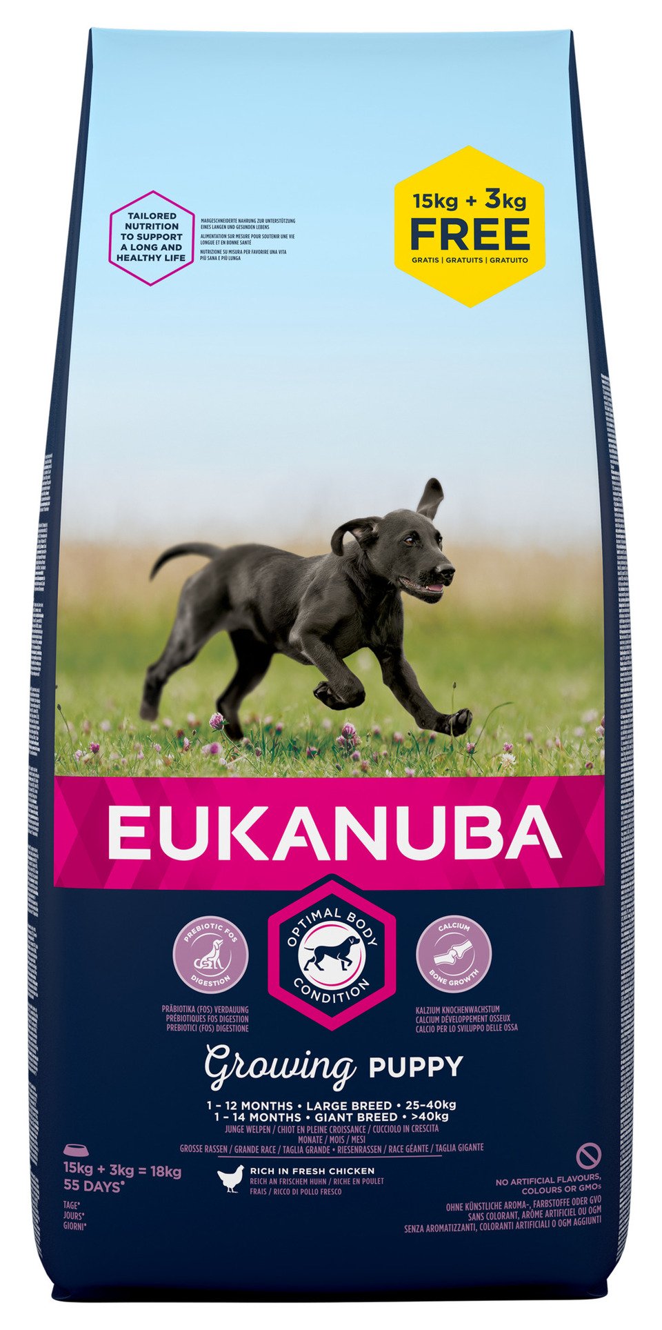Eukanuba Hundefutter Kleine Rassen - Trockenfutter Mit Huhn 3kg