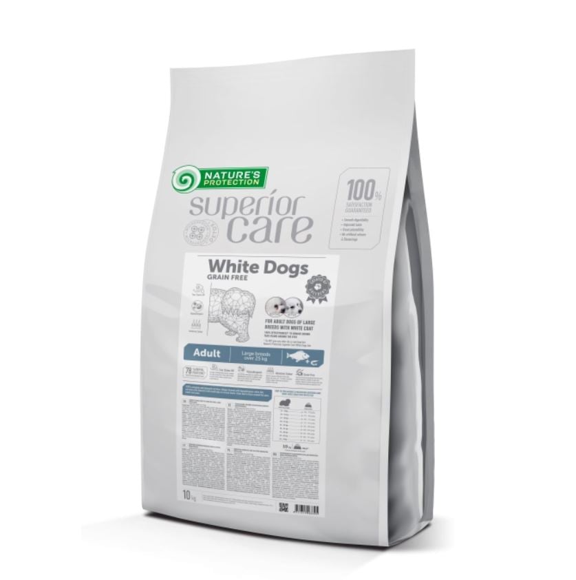 NATURES PROTECTION SUPERIOR CARE White Dogs Grain Free White fish Adult ...