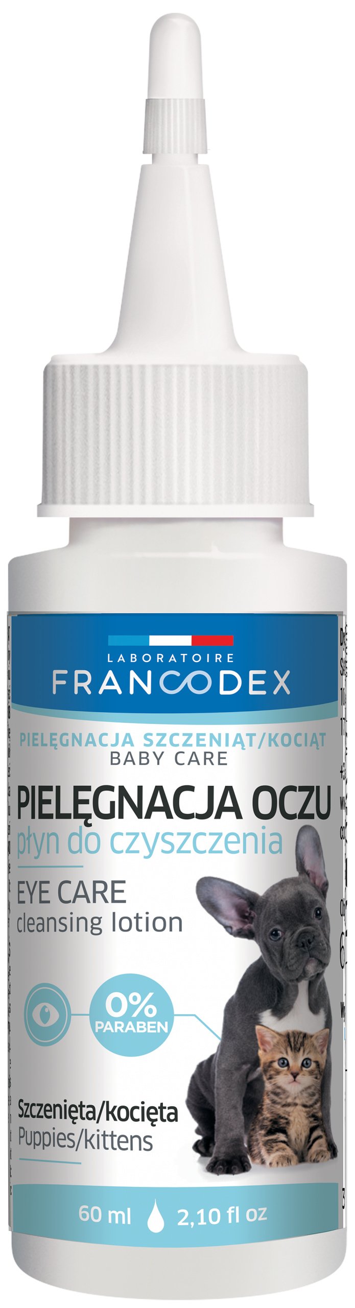 FRANCODEX Augenflüssigkeit für Kätzchen und Welpen 60 ml