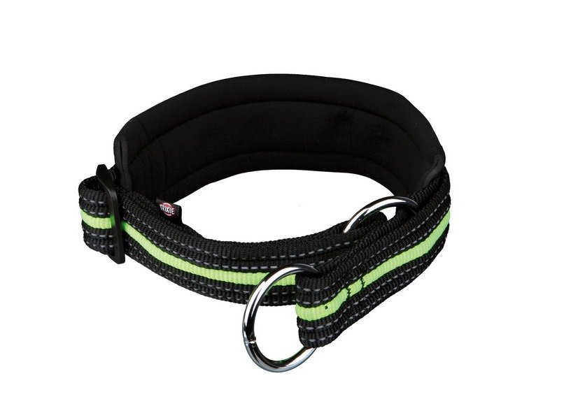 TRIXIE Fusion Zug-Stopp-Halsband, extra breit, L 4553 cm/30 mm  schwarz/grn :: Hund :: Hundebnder und Hundeleinen :: Bnder :: FERA24.DE