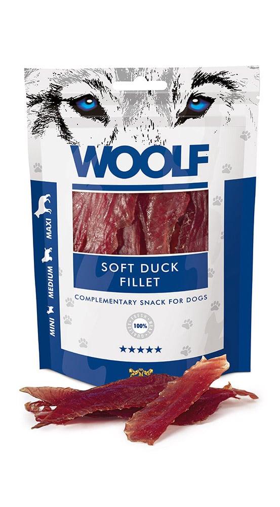 WOOLF Soft Fillet Of Duck 100g weiche Entenfilets