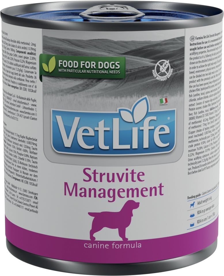 FARMINA Vet Life Natural Diet Dog Struvite Management 300 g :: Hund ::  Hundefutter und Snacks :: Tierarztfutter fr Hunde :: FERA24.DE