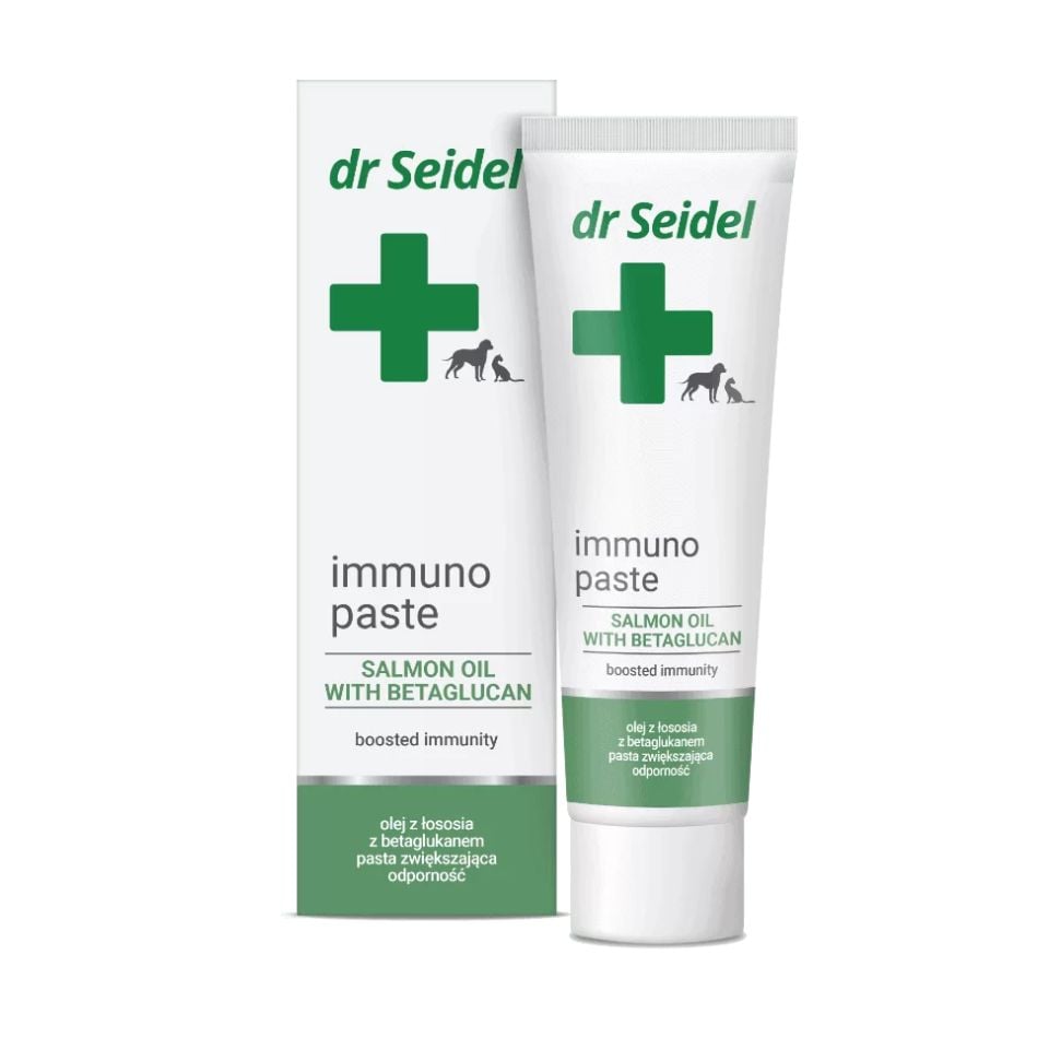 DR SEIDEL Immuno Paste – Immunpastete für Hunde und Katzen, 105 g