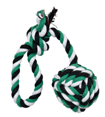 TRIXIE Hundespieltau Zuckerstange, Ca. 19 Cm – Aus Baumwolle/Polyester Für Zerrspiele