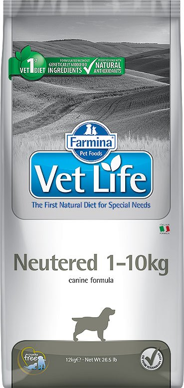 FARMINA Vet Life Neutered 1-10 kg Hund 10 kg :: Hund :: Hundefutter und ...