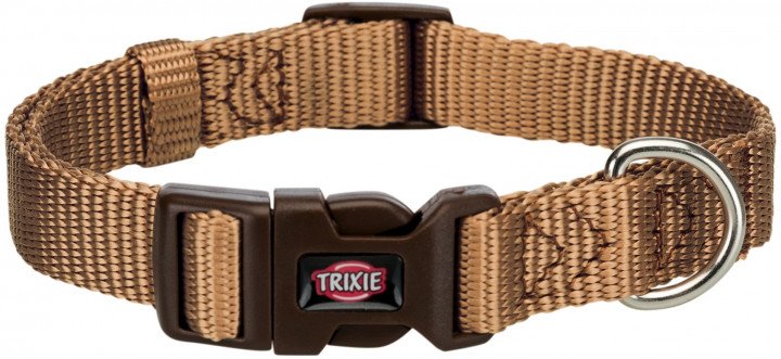 TRIXIE Hundehalsband Größe S – 25-40 Cm Verstellbar, 15 Mm Breit, Farbe Fuchsia