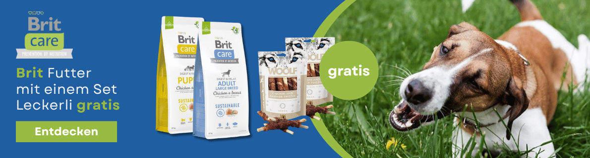 Aktion für ausgewählte Produkte WOOLF Leckerli gratis