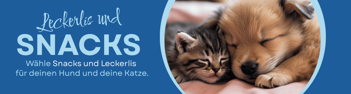 Aktion LECKERLIS UND SNACKS für Hund und Katze