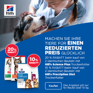 HILLS-Aktionsrabatte von bis zu -20 %