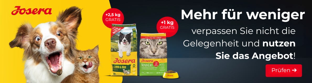 PROMOTION JOSERA - mehr für weniger