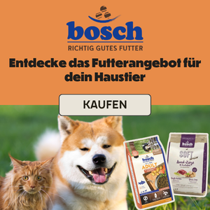 BOSCH Entdecke das Futterangebot für dein Haustier