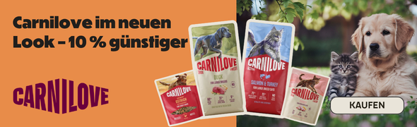 CARNILOVE Aktion im neuen Design – jetzt 10 % günstiger!