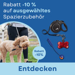Aktion rabatt -10 % auf ausgewähltes Spazierzubehör