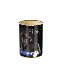 DOLINA NOTECI PIPER mit Kabeljau 400 g Nassfutter für ausgewachsene Hunde