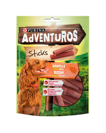 PURINA Adventuros Sticks Hundeleckerli fettarm mit Büffelgeschmack 6x120g