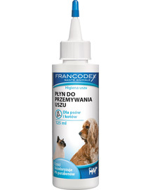 FRANCODEX Ohrreiniger für Hunde und Katzen 125 ml