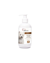 OVER ZOO Weißes Fellpflegemittel für Hunde 250 ml
