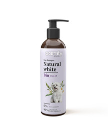 COMFY Natural White 250 ml Shampoo zur Hervorhebung von hellem Fell