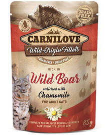 CARNILOVE Wild Boar & Chamomile 24 x 85g
