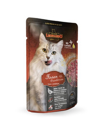 LEONARDO Finest Selection Fasan mit Cranberry für Katzen 16 x 85 g