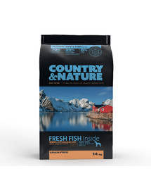 COUNTRY&NATURE Ocean White Fish Recipe Weißer Fisch 14 kg
