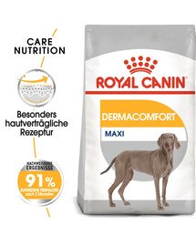 ROYAL CANIN MAXI Dermacomfort Trockenfutter für große Hunde mit empfindlicher Haut 12 kg
