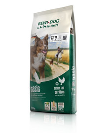 BEWI DOG Basic 25 kg (2x12,5kg) Alleinfuttermittel für ausgewachsene normal aktive Hunde