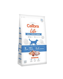 CALIBRA Dog Life Adult Medium Breed Chicken 12 kg