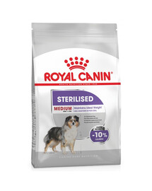 ROYAL CANIN Medium Sterilised Trockenfutter für erwachsene sterilisierte Hunde großer Rassen 12 kg