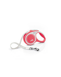 FLEXI New Comfort XS Gurtleine 3 m Rot