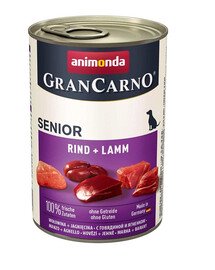 ANIMONDA GranCarno Senior RIND + LAMM 400 g