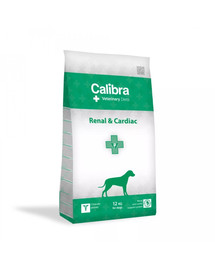 CALIBRA Veterinary Diet Dog Renal & Cardiac 12 kg
