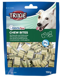 TRIXIE Snack Chew Bites mit Petersilie und Pfefferminze für Hund 150g
