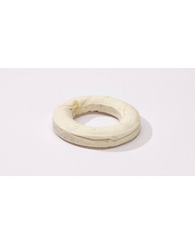 MACED Gepresster Ring Weiß 13 cm