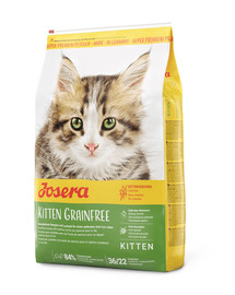 JOSERA Kitten GrainFree Trockenfutter für Kitten Getreidefrei 10 kg