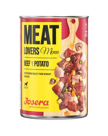 JOSERA Meatlovers Menu Beef with Potato 6x400 g