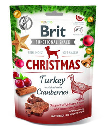 BRIT Care Dog Functional Snack Christmas Festlicher Leckerbissen für Ihren Hund 150 g