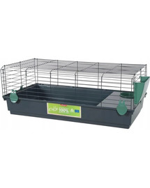 ZOLUX EHOP Käfig für Kaninchen und Meerschweinchen100 cm grün