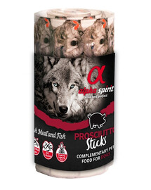 ALPHA SPIRIT Prosciutto-Sticks für Hunde 160 g