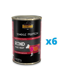 BELCANDO Single Protein Rind 6x400 g