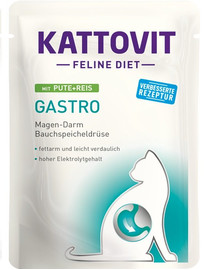 KATTOVIT Feline Diet Gastro Pute + Reis 85 g