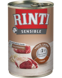 RINTI Sensible Lamm + Reis 400 g
