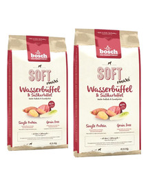 BOSCH Soft Maxi Wasserbüffel & Süßkartoffel 25 kg (2 x 12,5 kg)