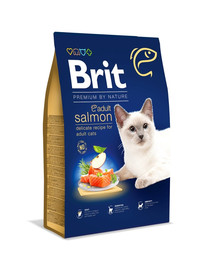BRIT Cat Premium by Nature Adult salmon 1,5 kg