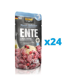 BELCANDO Ente mit Reis & Preiselbeeren 24x125 g