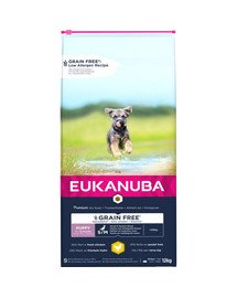 EUKANUBA Puppy Grain Free S/M Kleine und mittlere Rassen 12 kg