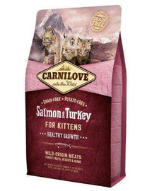 CARNILOVE Salmon & Turkey Kitten 6 kg
